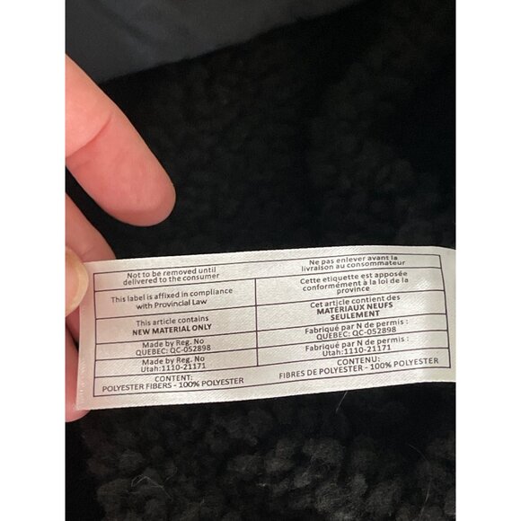 Anthropologie Avec Les Filles Star Camo Jacket Parka Sherpa Lined Long Length S - Picture 14 of 16